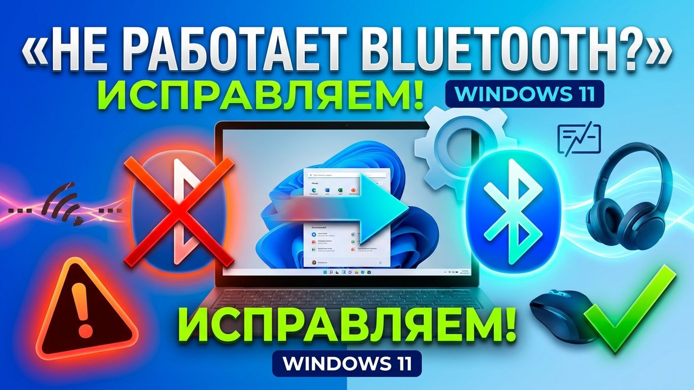 ПОЧЕМУ НЕ РАБОТАЕТ BLUETOOTH В WINDOWS 11? Пошаговая инструкция по диагностике и устранению