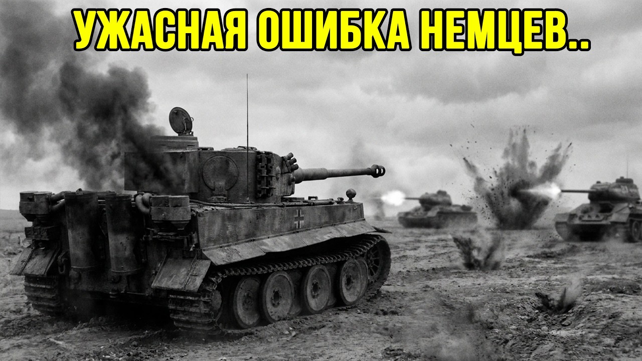 ПОЛНЫЙ ПРОВАЛ НЕМЕЦКОГО «Тигра»: Что советские инженеры узнали через неделю после его появления