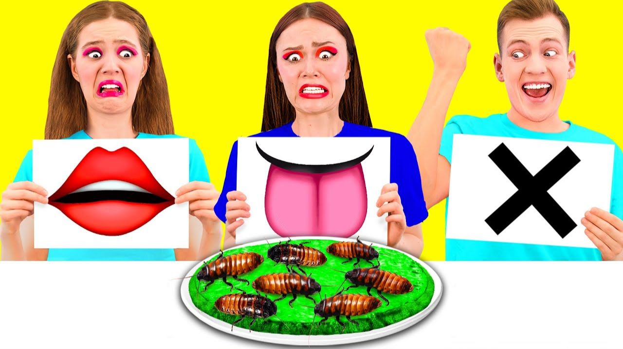 Откуси Лизни или Ничего Челлендж # Кухонные Лайфхаки и Хитрости от Fun Challenge