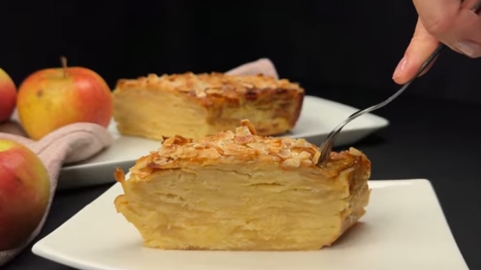 Очень вкусный Яблочный ПИРОГ...🥧🍏🍎😋