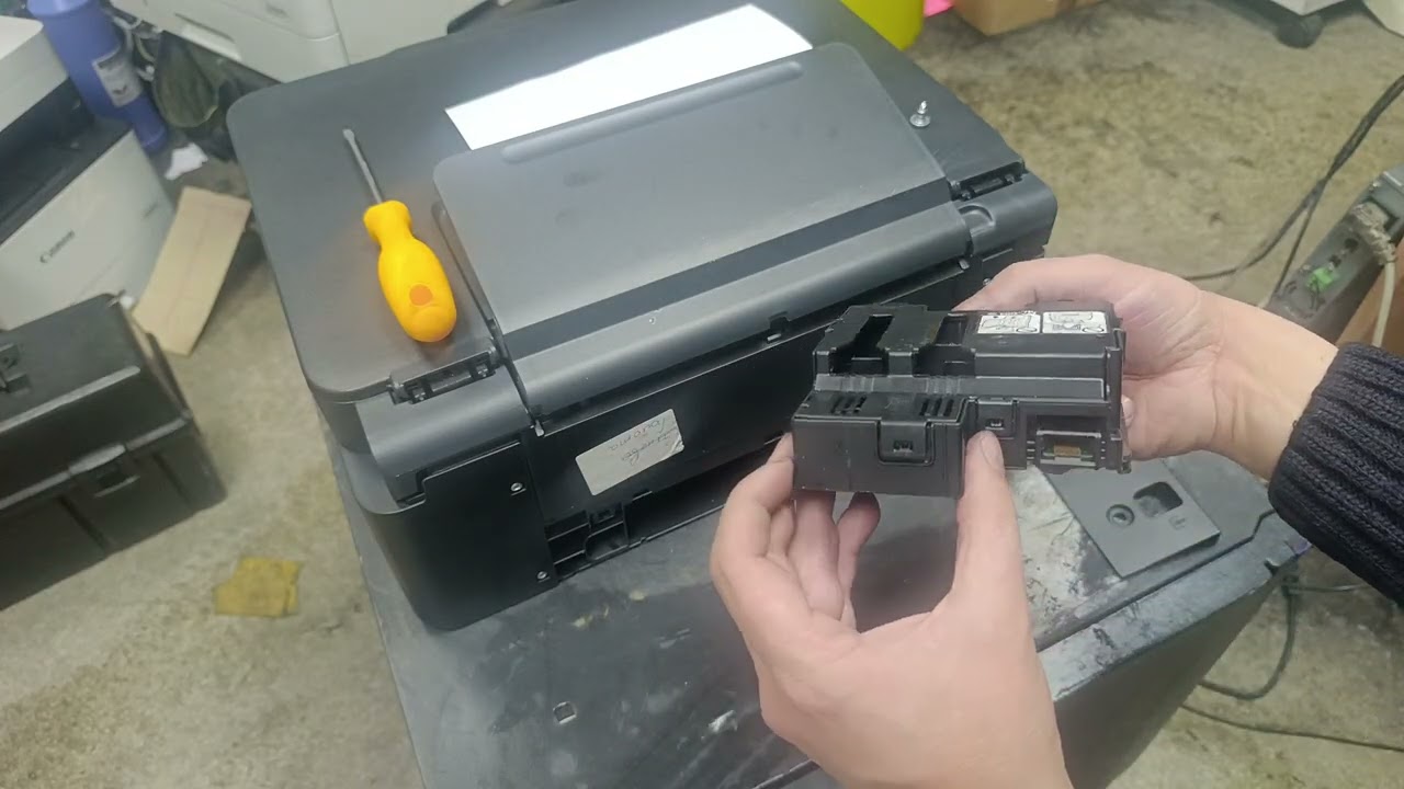 Canon G2430: Чистка печатающих головок через меню — пошаговая инструкция