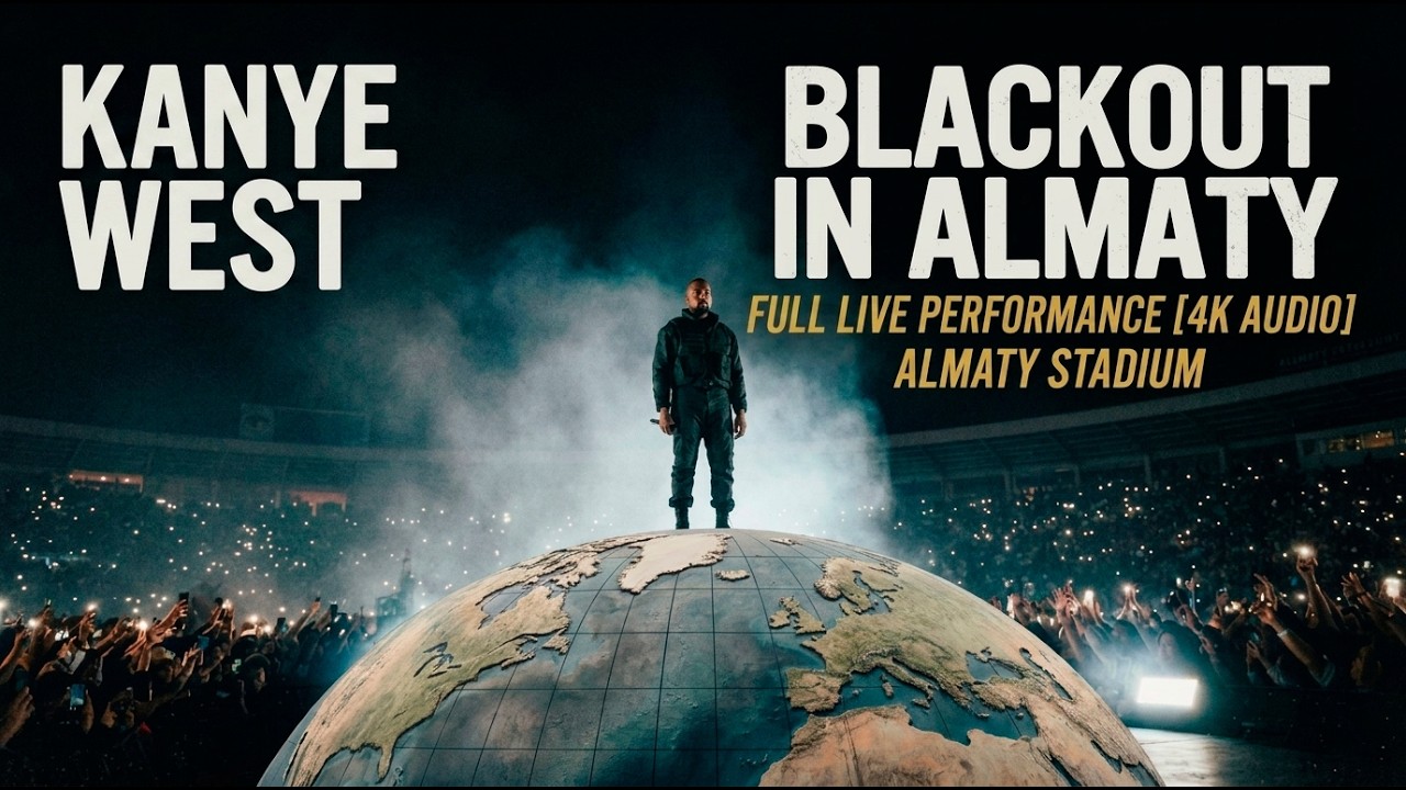 KANYE WEST — BLACKOUT IN ALMATY (LIVE AT CENTRAL STADIUM) КАНЬЕ СПЕЛ ПРО БЛЭКАУТ! #kanyewest #алматы