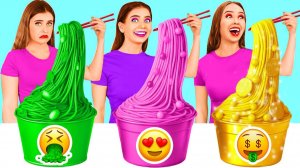 Бедная vs Богатая vs Ультра Богатая еда Челлендж # Съедобная Битва от Fun Challenge