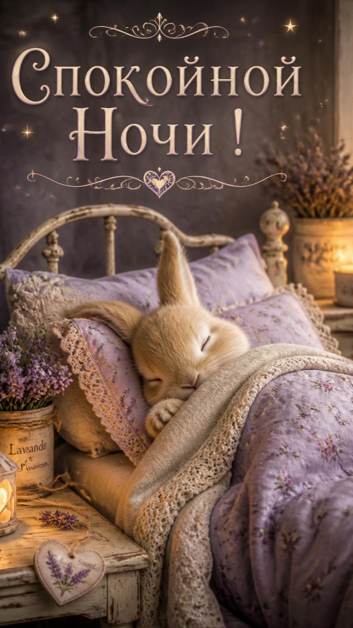 СПОКОЙНОЙ НОЧИ! Сладких Снов! ✨⭐🌟