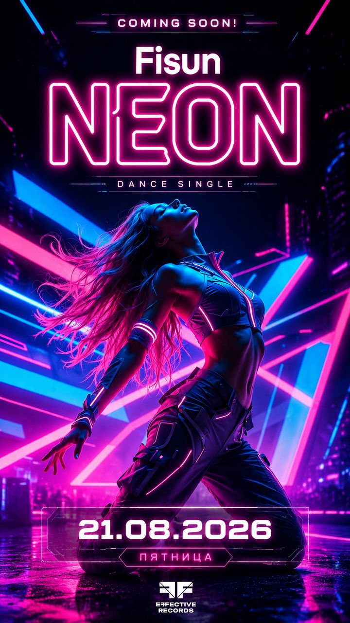 Fisun - Neon. Coming Soon #shorts #comingsoon #music #musicvideo #dance #party #single