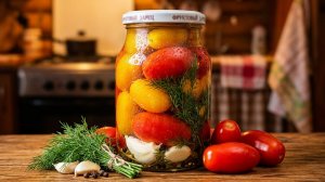 Помидоры с пряным букетом на зиму  Самый вкусный рецепт!