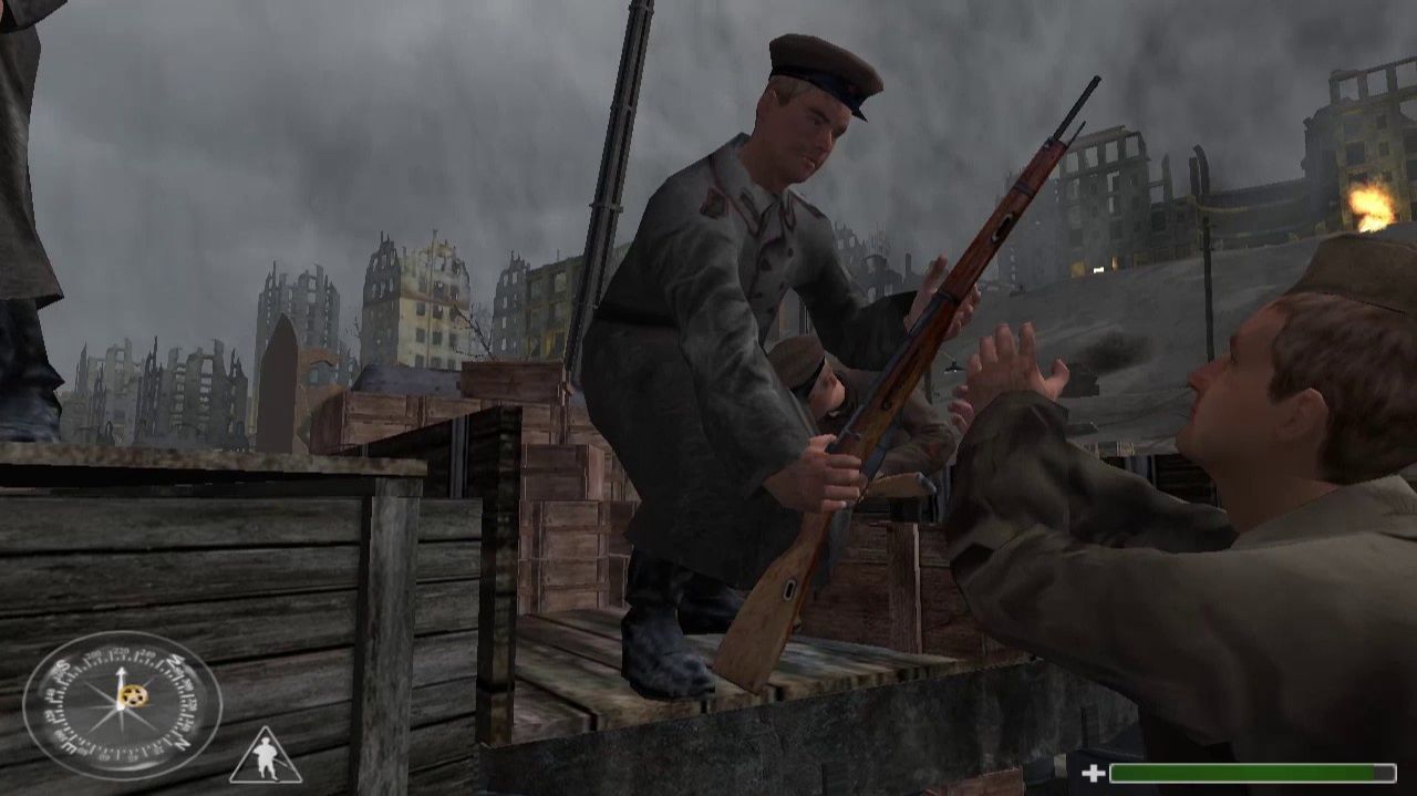 Ветеран не прощает ошибок- идём по русской ветке в CoD 1 #3