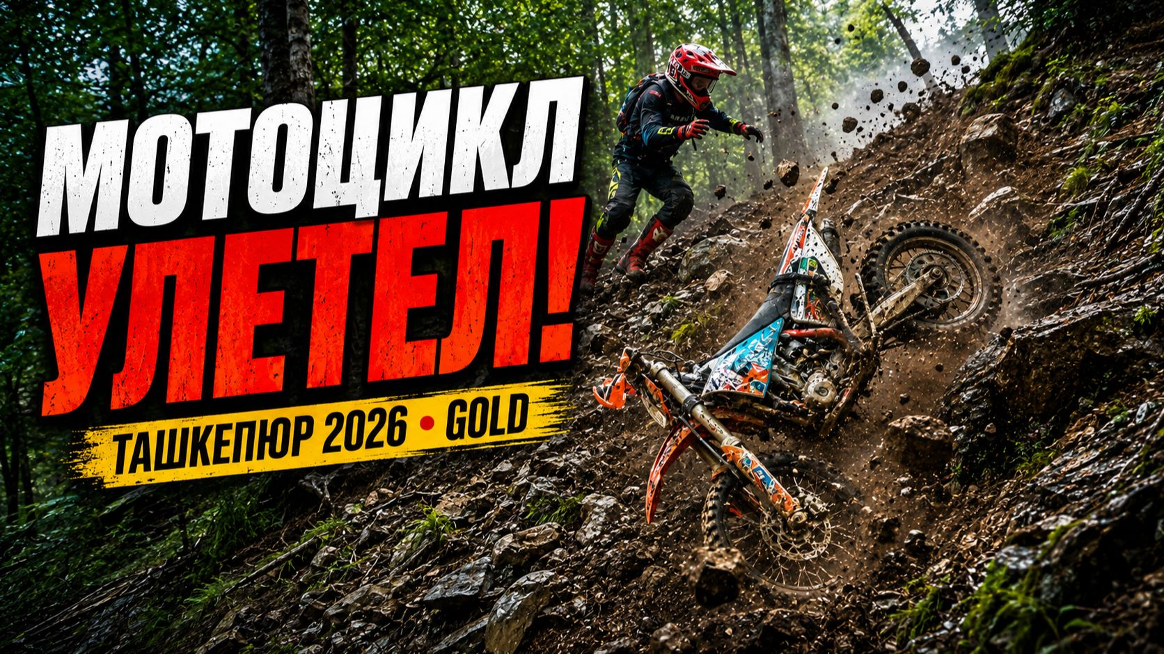 ТАШКЕПЮР 2026. Камни и опасный спуск на финишной петле | GOLD