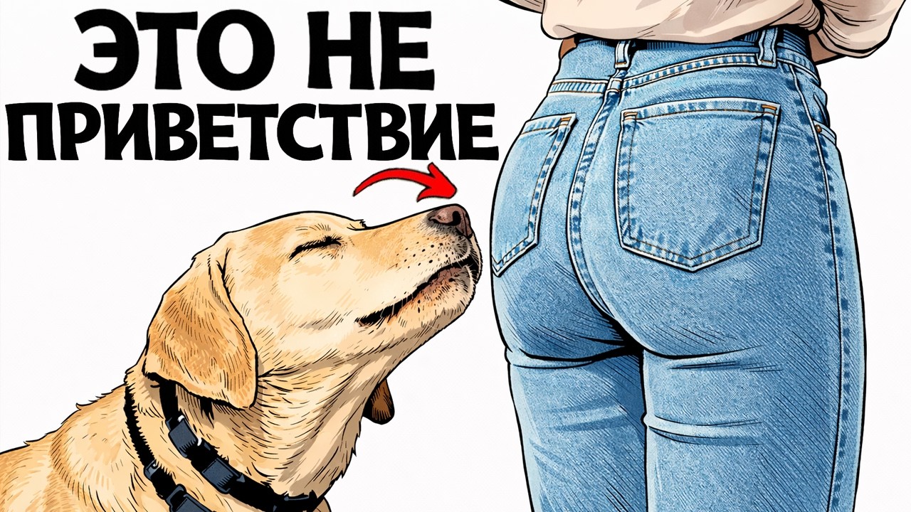 Если Ваша Собака НЮХАЕТ Попы, ВОТ ЧТО ЭТО ЗНАЧИТ!