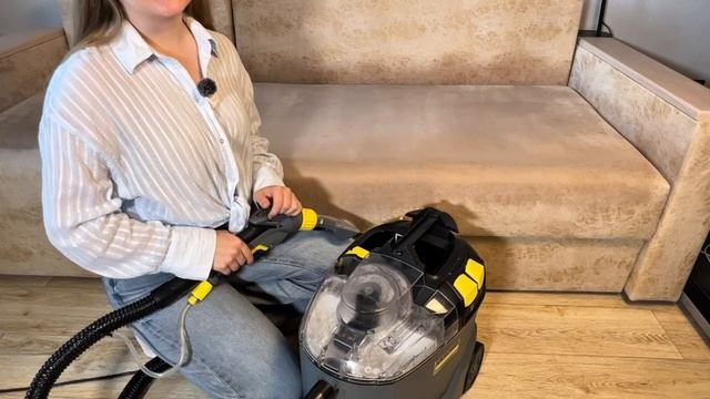Инструкция по использованию моющего пылесоса Karcher  Puzzi 8/1