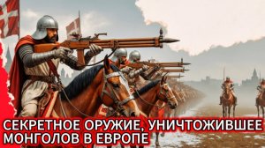 СЕКРЕТНОЕ ОРУЖИЕ спасло Европу?! Монголы БЕЖАЛИ в ужасе, когда увидели ЭТО!