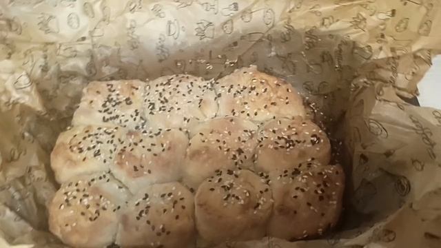 Булочки с чесноком в яблочный Спас.Так получилось