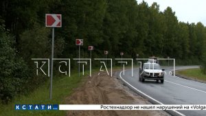 В Краснобаковском районе установлены сотни новых дорожных объектов