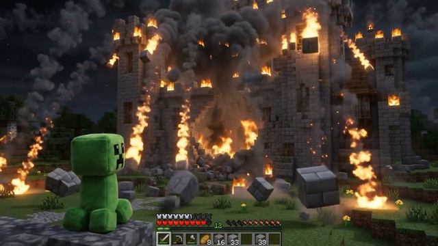 БАБАХ КРИПЕР Артикул на ВБ: 595670646 #крипер #майнкрафт #minecraft #майн
