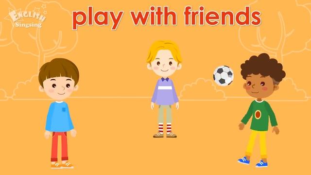 My Day [Kids Vocab] Daily Routine ⏰ From Morning To Night Words
