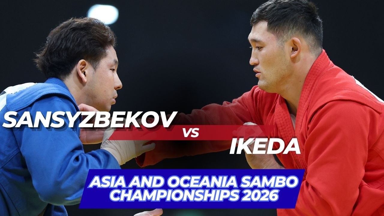 SANSYZBEKOV (KGZ) Vs IKEDA (JPN) - Asia And Oceania SAMBO Championships 2026
