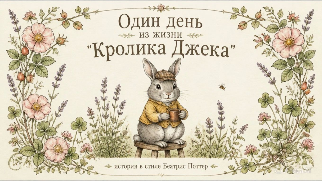 Один день из жизни кролика Джека