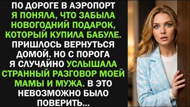 Истории из жизни| Вернулась из аэропорта за подарком |Аудио рассказы|Жизненные истории