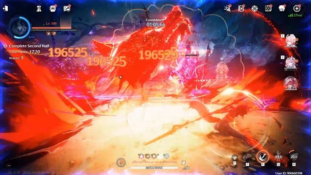 [Wuwa WW 3.5] Cartethyia Hypercarry & Aemeath Burst [Whimpering Wastes 3.5 Wuthering Waves]