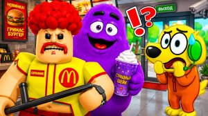 🤯 МЫ НАШЛИ СЕКРЕТНЫЙ MCDONALD'S В ТЮРЬМЕ БАРРИ! РОБЛОКС! ROBLOX!
