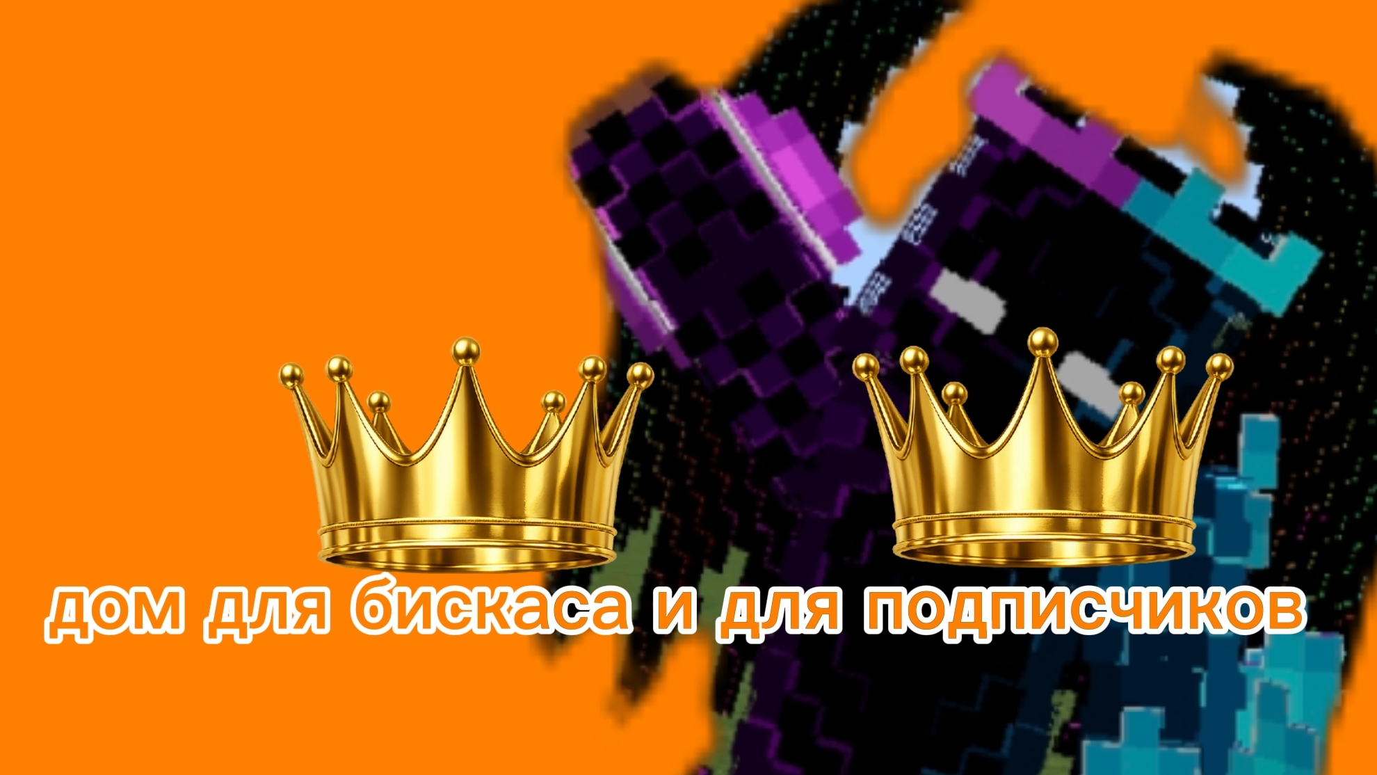 строим дом для бискаса и подписчиков