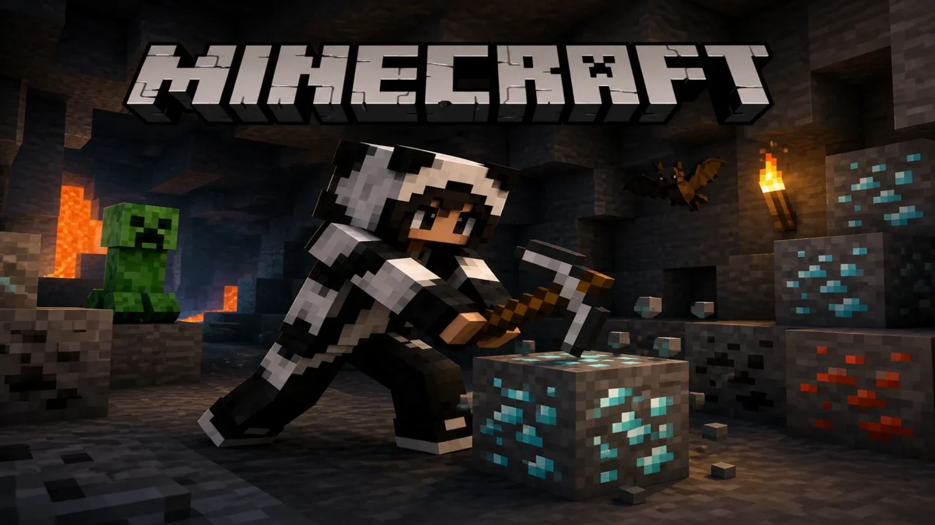 Minecraft. Новый мир. Локальный сервер. Стрим №3. 19.08.26.