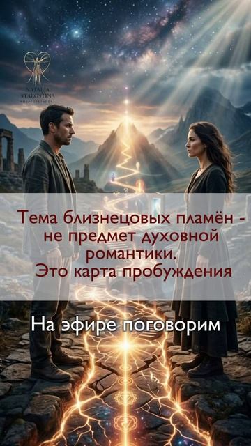 Тема близнецовых пламён #энерготерапевт