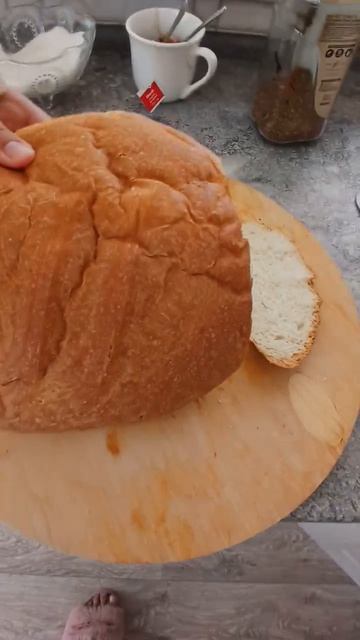 Вкусный хлеб.