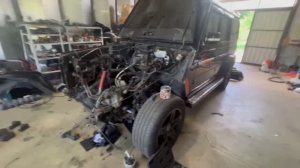 Завершение разбора морды Гелика (видео @art-shel garage)