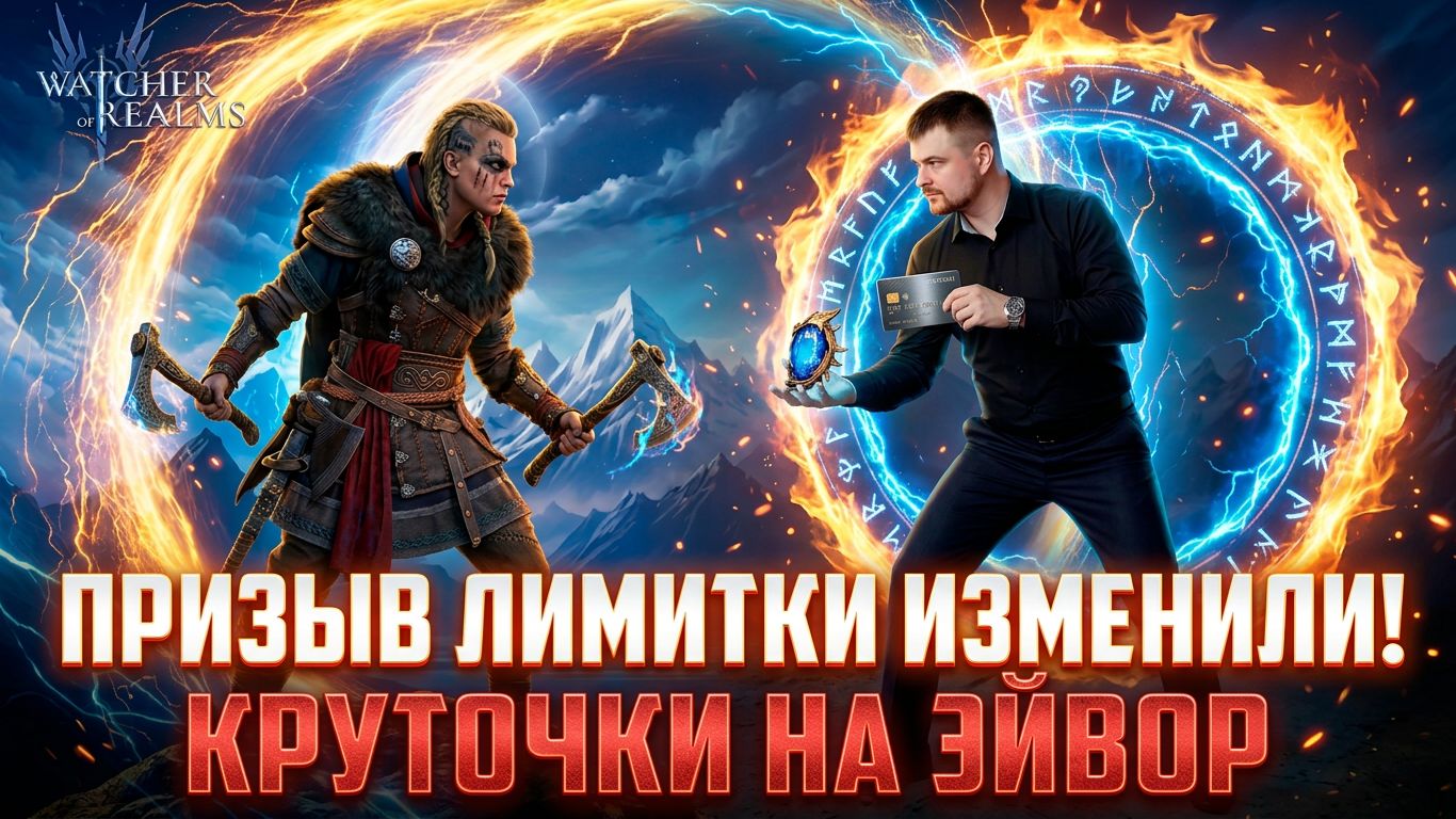 КРУТКИ НА НОВУЮ ЛИМИТКУ! РАЗРАБОТЧИКИ ИЗМЕНИЛИ СИСТЕМУ ПРИЗЫВА! СТАЛО ЛУЧШЕ? #watcherofrealms
