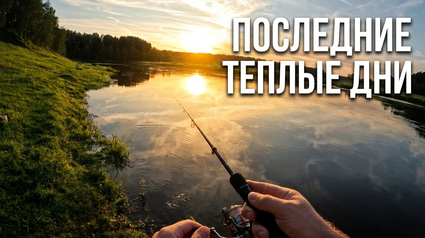 Спиннинг в конце лета. Разнорыбица на реке.
