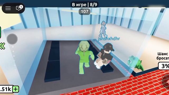 Играю сегодня в игру в РОБЛОКСЕ 