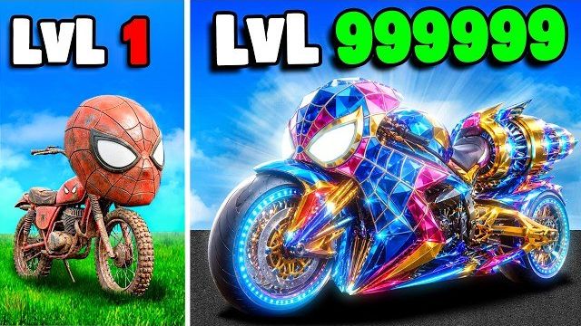 Мотоцикл Человека-паука: от 1 до 1 000 000 уровня в GTA 5