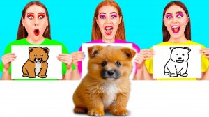 Кто Лучше Нарисует Предмет, Получит Его # Потрясающие Арт-Трюки от Fun Challenge