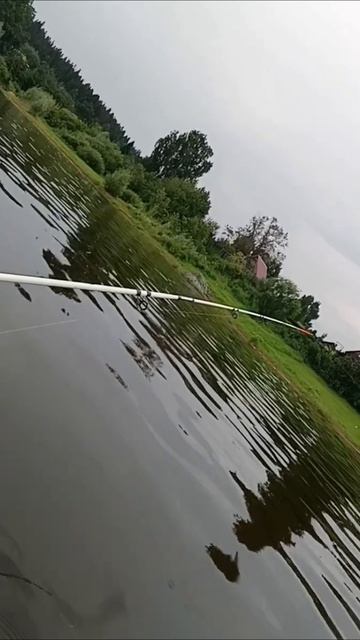 рыбалка на реке 👍💥