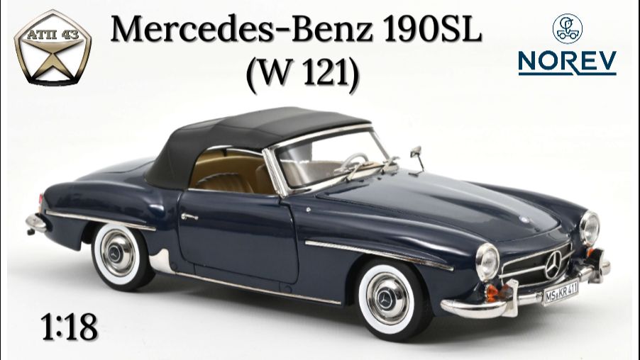 Mercedes Benz 190SL (W121)🔹Norev