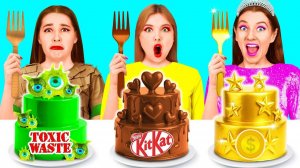 Бедная vs Богатая vs Ультра Богатая еда Челлендж # Забавные Лайфхаки с Едой от Fun Challenge