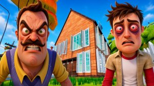 БЕССОНИЦА ИЗ ЗА ПРИВЕТ СОСЕДА!HELLO NEIGHBOR МОД Welcome To Neighborhood