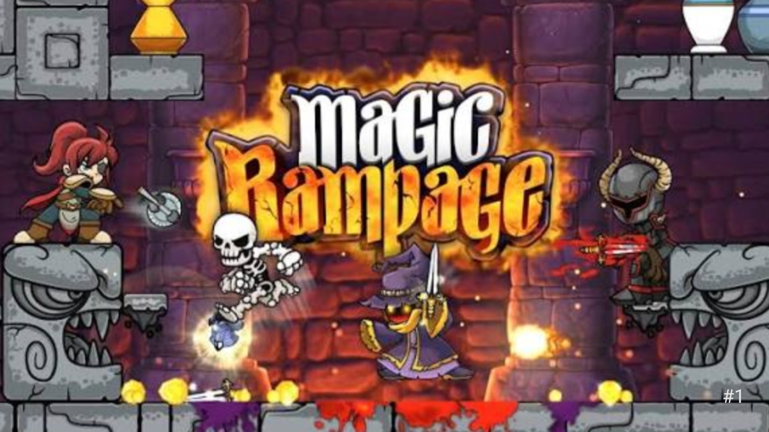 Magic Rampage Gameplay (1-10)