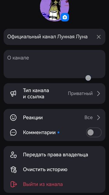 я создала свой официальный канал в МАХ.