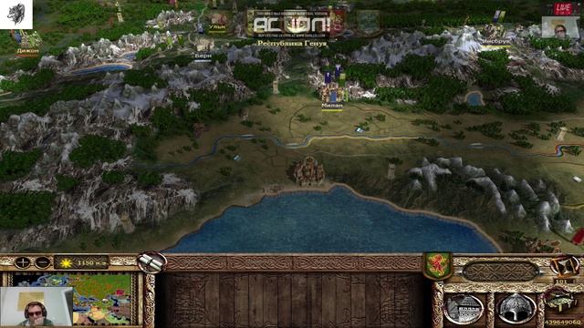 #13 Булатная Сталь 2.1.5 Final Medieval II: Total War -(Владимир) часть 1(2)