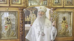 Проповедь митрополита Иоанна в Преображенском крестильном храме с. Семеновка
