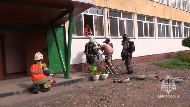 Хакасия приняла участие во Всероссийских учениях МЧС России и Министерства просвещения