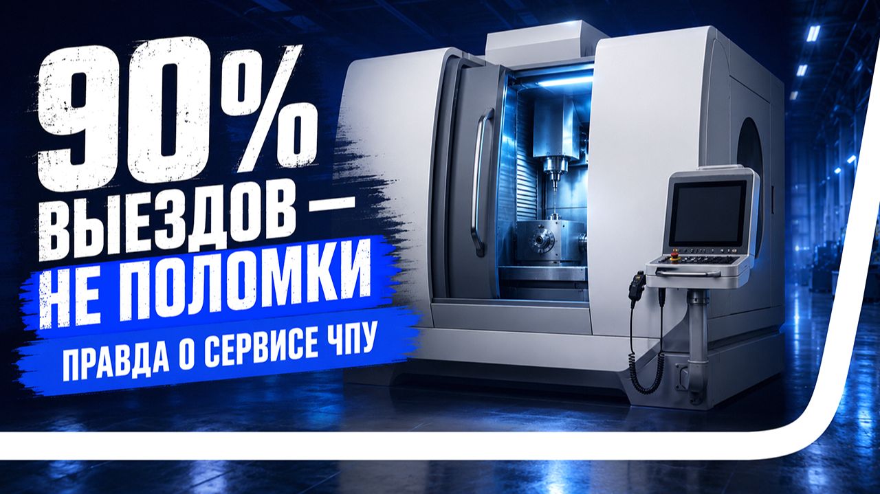Всё, что вы боялись спросить о сервисе станков с ЧПУ