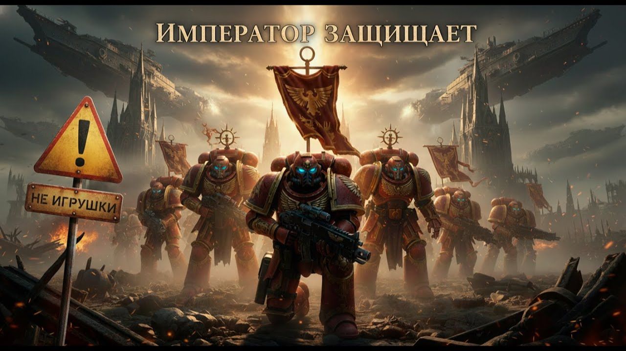 Warhammer 40000 Десятина - плата за выживание Империума. Император защитит