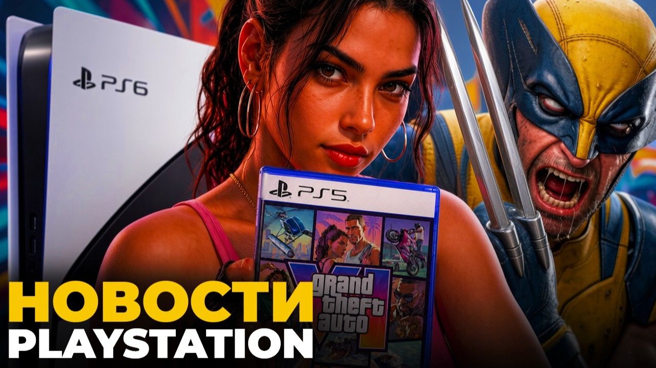 Обзоры GTA 6 от журналистов и новый слив геймплея / Провал PS6 / Росомаха — новости PlayStation