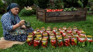 Жизнь в деревне.От грядки до банки 0 Заготовки из огурцов и помидоров на зиму 🌿🍅