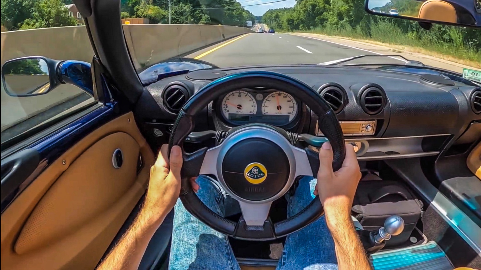 Lotus Elise 2005 POV DRIVE в 4К!