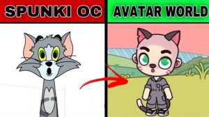 🔥 СПРУНКИ OC: ТОМ из Tom & Jerry в AVATAR WORLD! 🐱😱