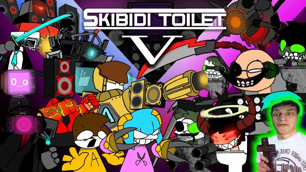 SKIBIDI TOILET ANGUBOT ( 5 ) - Реакция на ANGUBOT NA - Скибиди Туалет дафак бум разбор сюжет ! ?